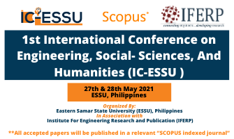 1st international Conference On Engineering,Social -Sciences,And Humanities(IC-ESSU)